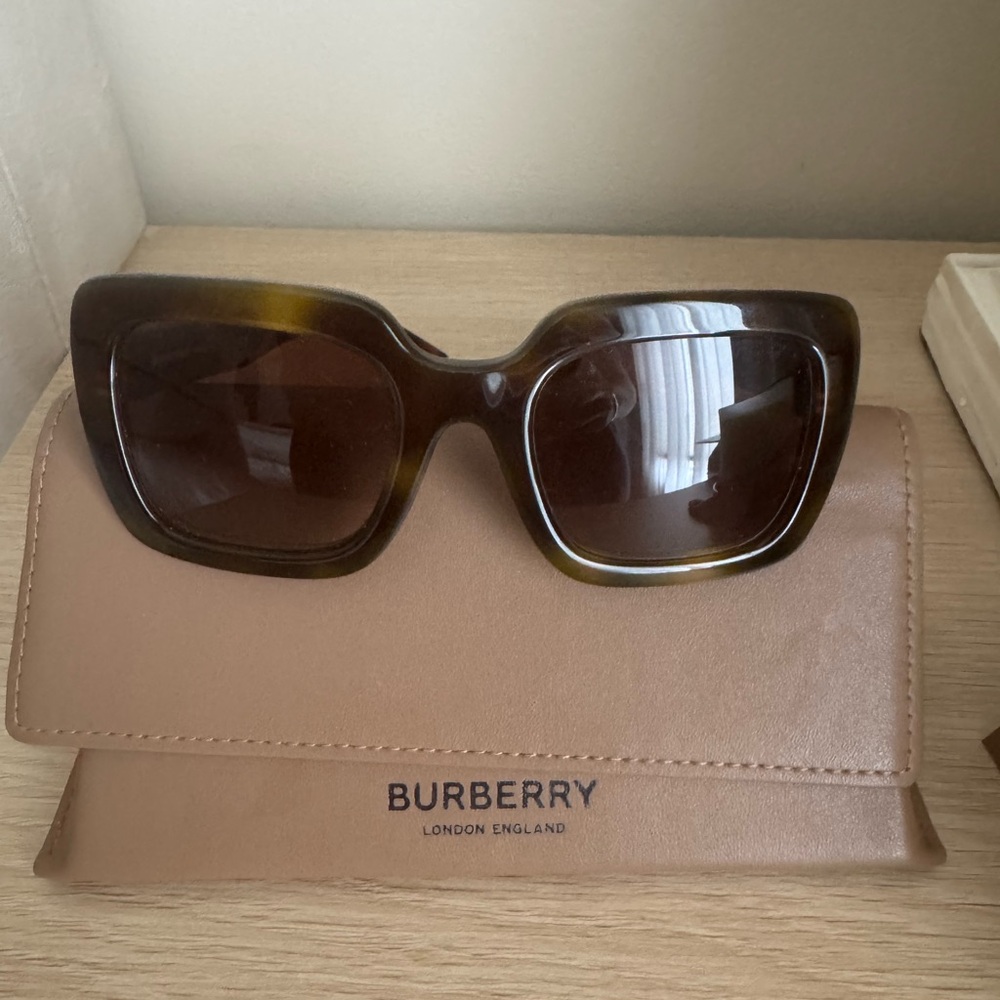 Burberry Tortoise Shell Sunglasses